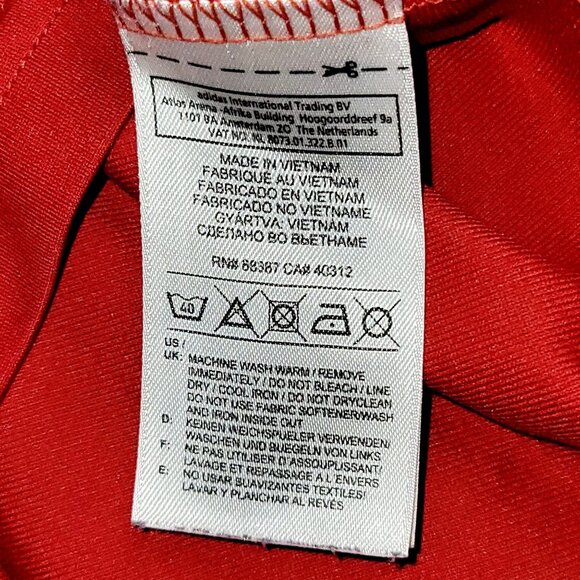 Cristiano Ronaldo Real Madrid UEFA 2011 2012 Third Soccer Jersey Shirt L - Picture 9 of 10